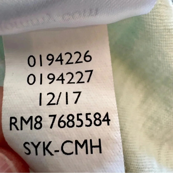 Tommy Hilfiger Womens T-Shirt Size XL Mint Embroidered Logo Flag Relaxed Fit EUC - Picture 8 of 8